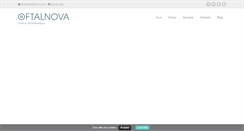 Desktop Screenshot of oftalnova.com